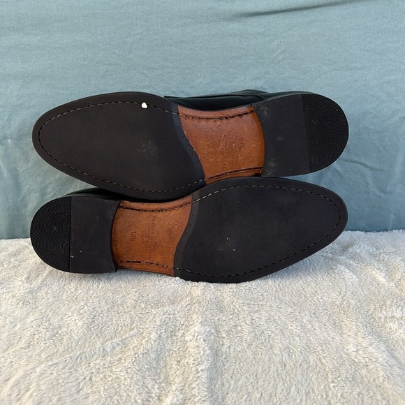 To Boot New York EUC Hammill Black Calf Double Monk Strap 10.5 Leather Lux Men - Picture 6 of 8